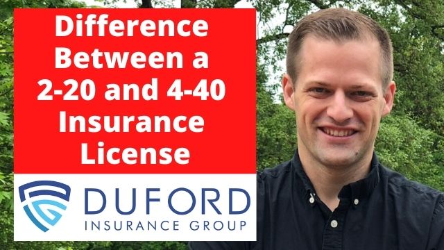 Cover - Difference Between a 2-20 and 4-40 Insurance License