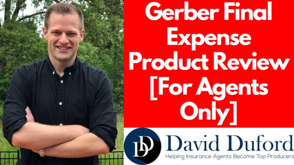 Cover - Gerber Final Expense Product Review [For Agents Only]