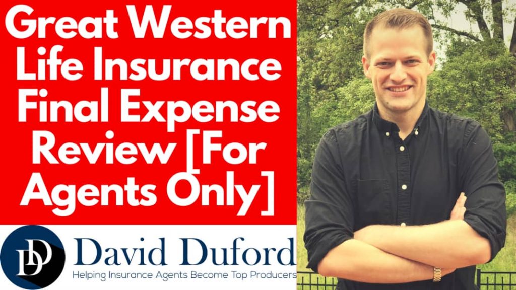 Cover - Great Western Life Insurance Final Expense Review [For Agents Only]