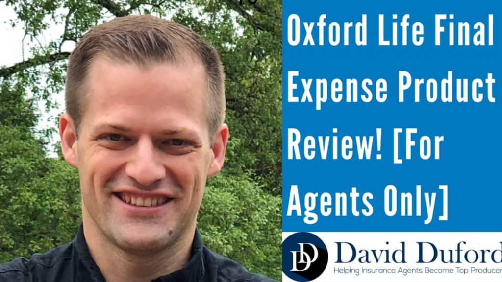 Cover - Oxford Life Final Expense Product Review [For Agents Only]
