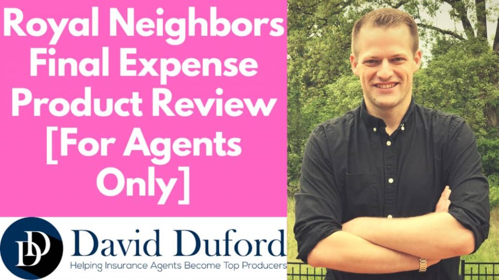 Cover - Royal Neighbors Final Expense Product Review [For Agents Only]
